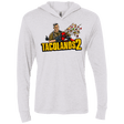 T-Shirts Heather White / X-Small TACOLANDS 2 Triblend Long Sleeve Hoodie Tee