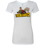 T-Shirts Heather White / S TACOLANDS 2 Women's Triblend T-Shirt