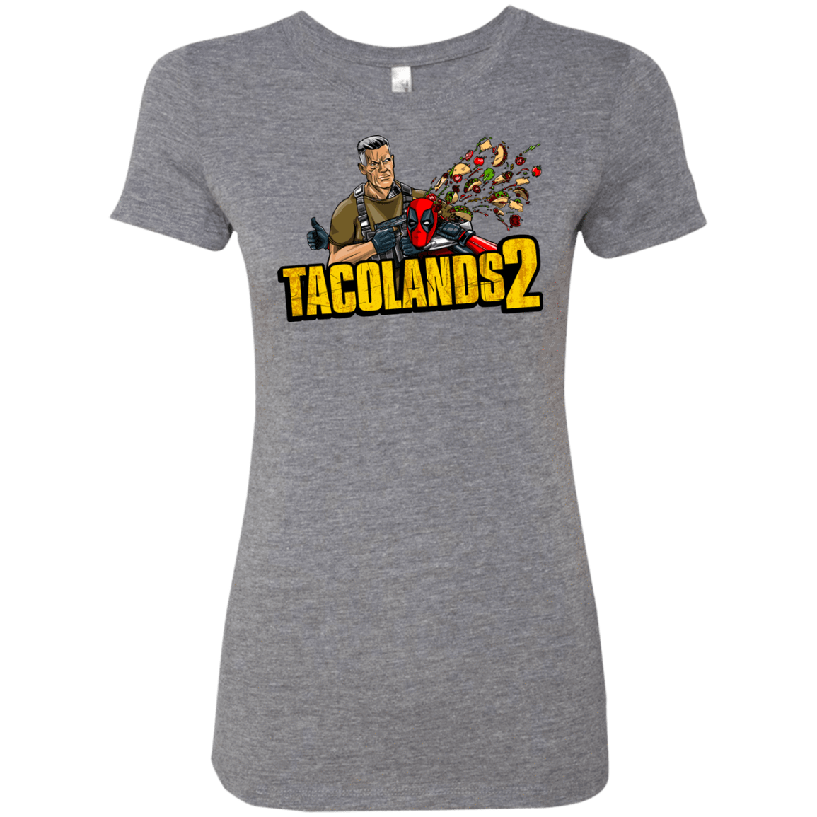 T-Shirts Premium Heather / S TACOLANDS 2 Women's Triblend T-Shirt