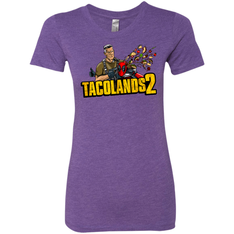 T-Shirts Purple Rush / S TACOLANDS 2 Women's Triblend T-Shirt