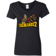 T-Shirts Black / S TACOLANDS 2 Women's V-Neck T-Shirt