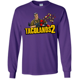 T-Shirts Purple / YS TACOLANDS 2 Youth Long Sleeve T-Shirt