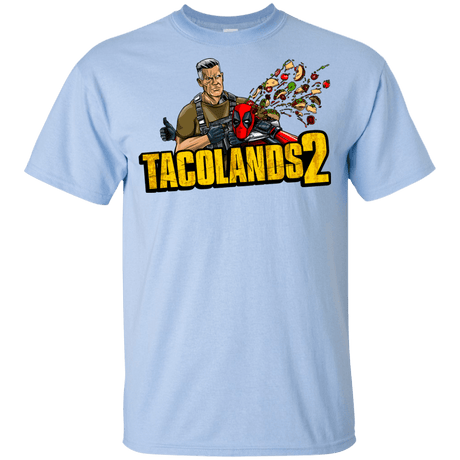 T-Shirts Light Blue / YXS TACOLANDS 2 Youth T-Shirt