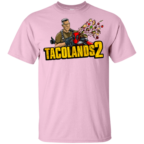 T-Shirts Light Pink / YXS TACOLANDS 2 Youth T-Shirt