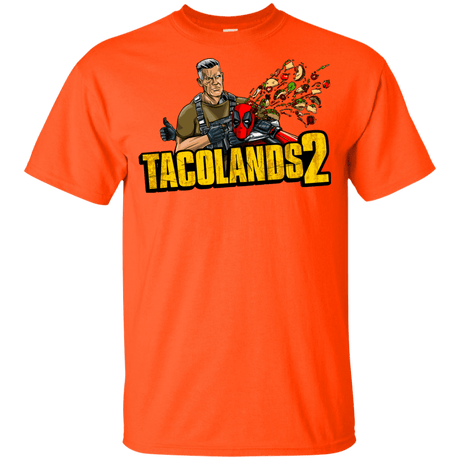 T-Shirts Orange / YXS TACOLANDS 2 Youth T-Shirt