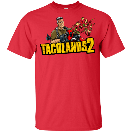 T-Shirts Red / YXS TACOLANDS 2 Youth T-Shirt