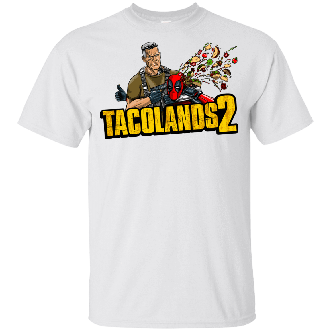 T-Shirts White / YXS TACOLANDS 2 Youth T-Shirt