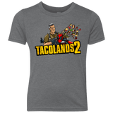 T-Shirts Premium Heather / YXS TACOLANDS 2 Youth Triblend T-Shirt