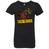 T-Shirts Black / YXS Tacolands Girls Premium T-Shirt