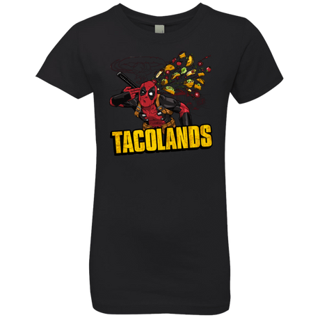 T-Shirts Black / YXS Tacolands Girls Premium T-Shirt