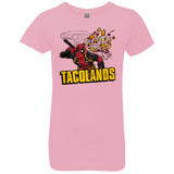 T-Shirts Light Pink / YXS Tacolands Girls Premium T-Shirt