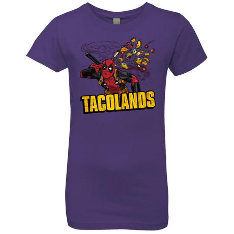 T-Shirts Purple Rush / YXS Tacolands Girls Premium T-Shirt