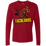 T-Shirts Cardinal / Small Tacolands Men's Premium Long Sleeve