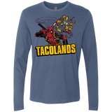 T-Shirts Indigo / Small Tacolands Men's Premium Long Sleeve
