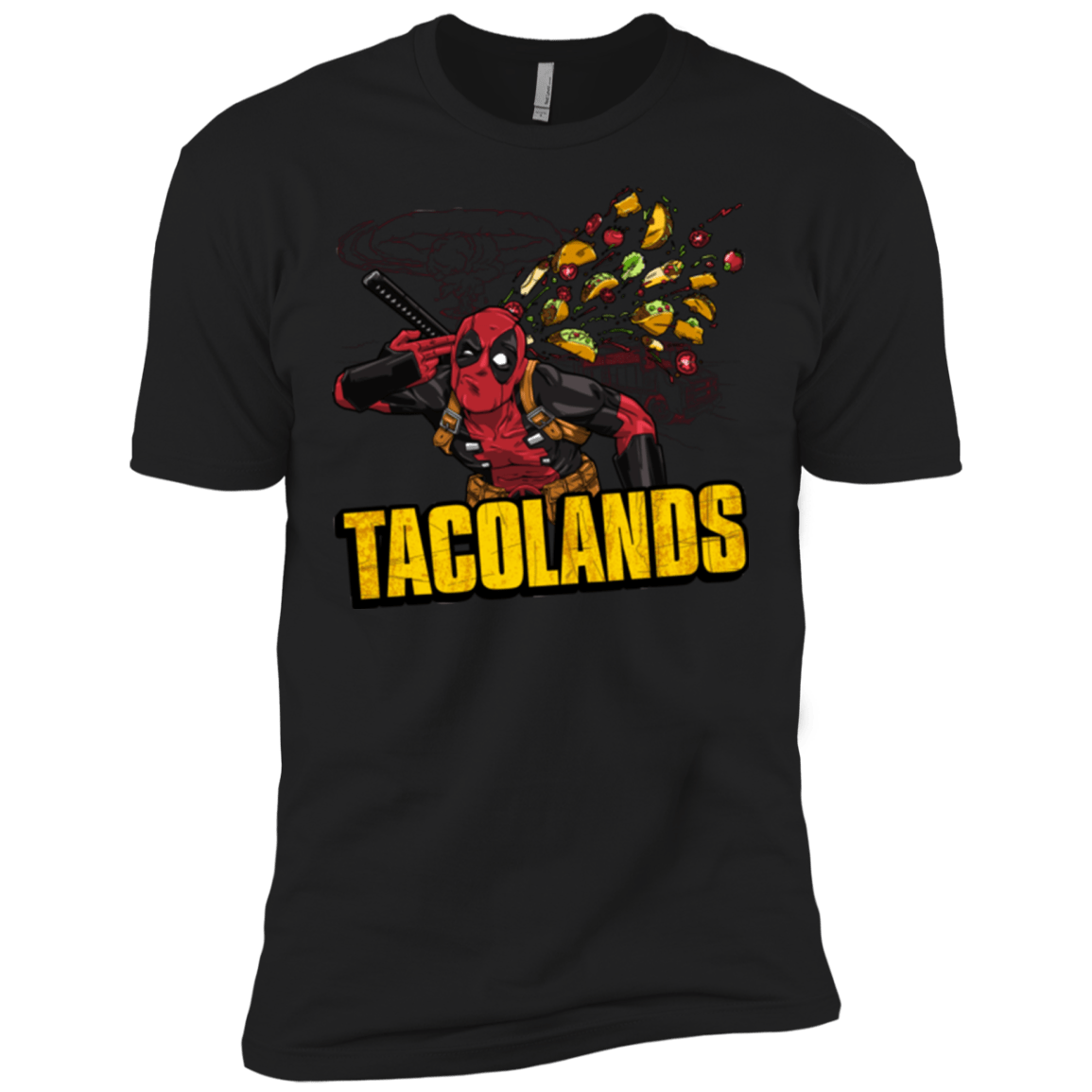 T-Shirts Black / X-Small Tacolands Men's Premium T-Shirt