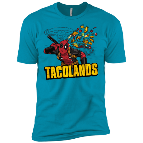 T-Shirts Turquoise / X-Small Tacolands Men's Premium T-Shirt
