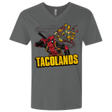 T-Shirts Heavy Metal / X-Small Tacolands Men's Premium V-Neck