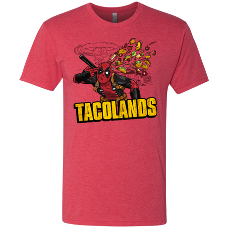 T-Shirts Vintage Red / Small Tacolands Men's Triblend T-Shirt