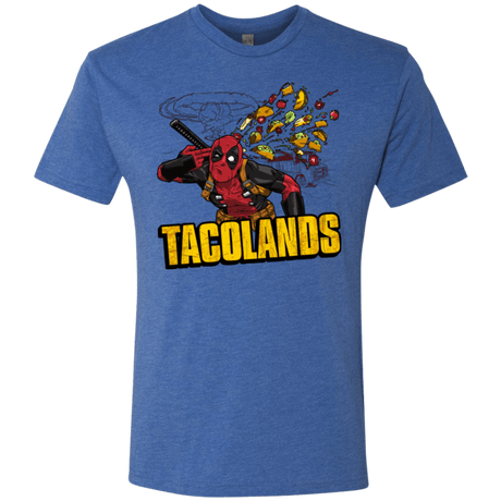 T-Shirts Vintage Royal / Small Tacolands Men's Triblend T-Shirt