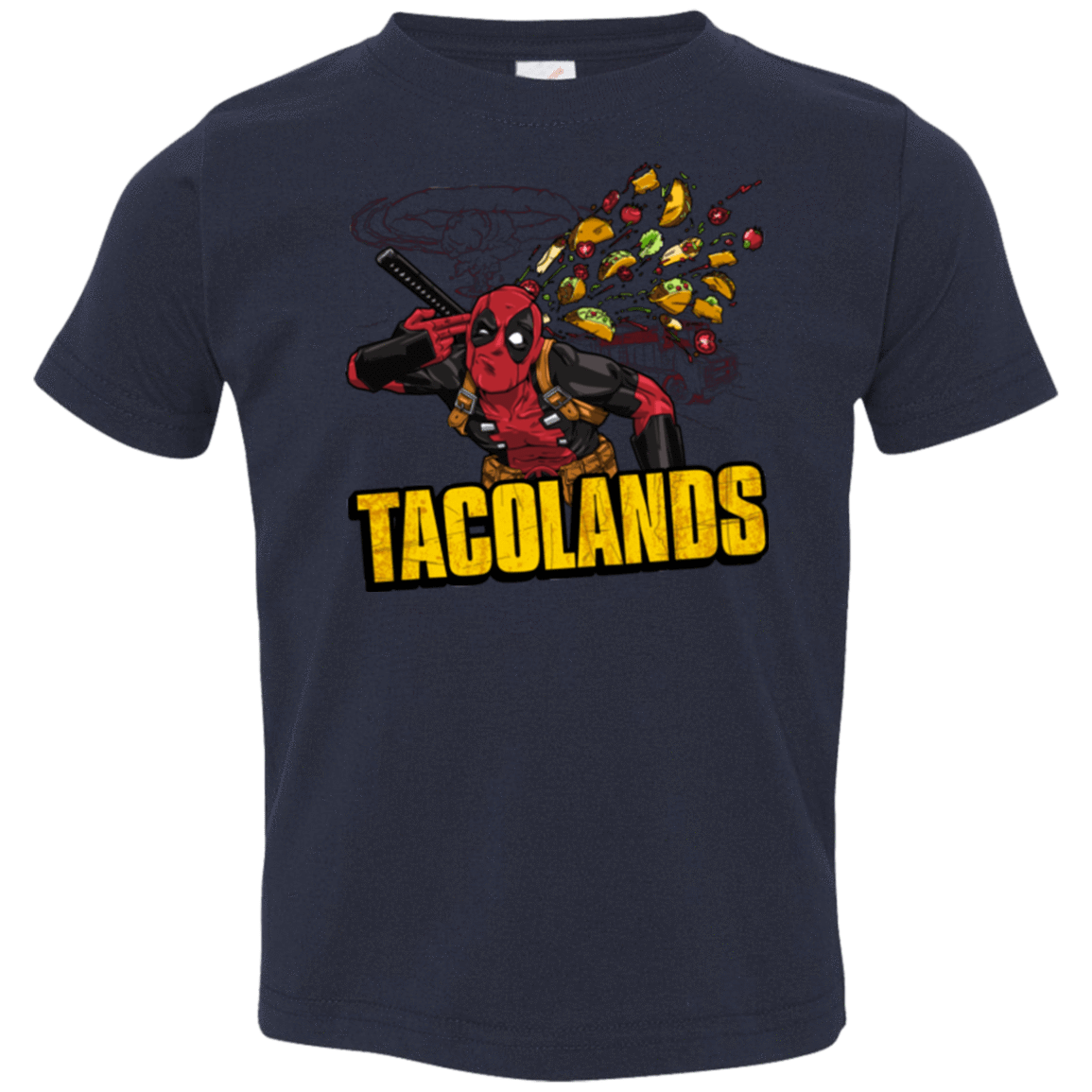 T-Shirts Navy / 2T Tacolands Toddler Premium T-Shirt