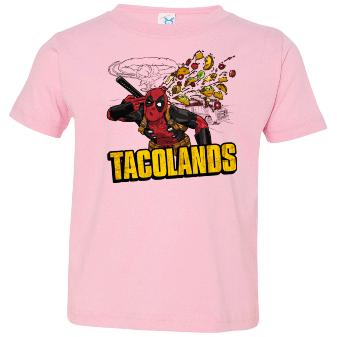 T-Shirts Pink / 2T Tacolands Toddler Premium T-Shirt