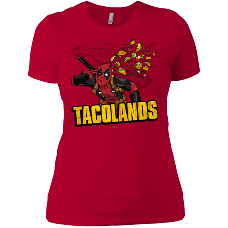 T-Shirts Red / X-Small Tacolands Women's Premium T-Shirt