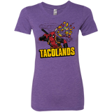 T-Shirts Purple Rush / Small Tacolands Women's Triblend T-Shirt