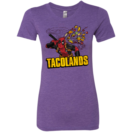 T-Shirts Purple Rush / Small Tacolands Women's Triblend T-Shirt