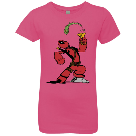 T-Shirts Hot Pink / YXS Tacopeye Girls Premium T-Shirt