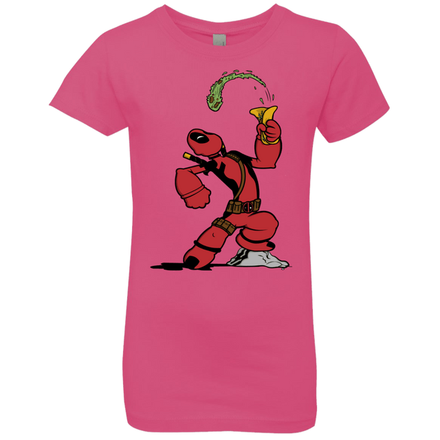 T-Shirts Hot Pink / YXS Tacopeye Girls Premium T-Shirt