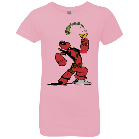 T-Shirts Light Pink / YXS Tacopeye Girls Premium T-Shirt