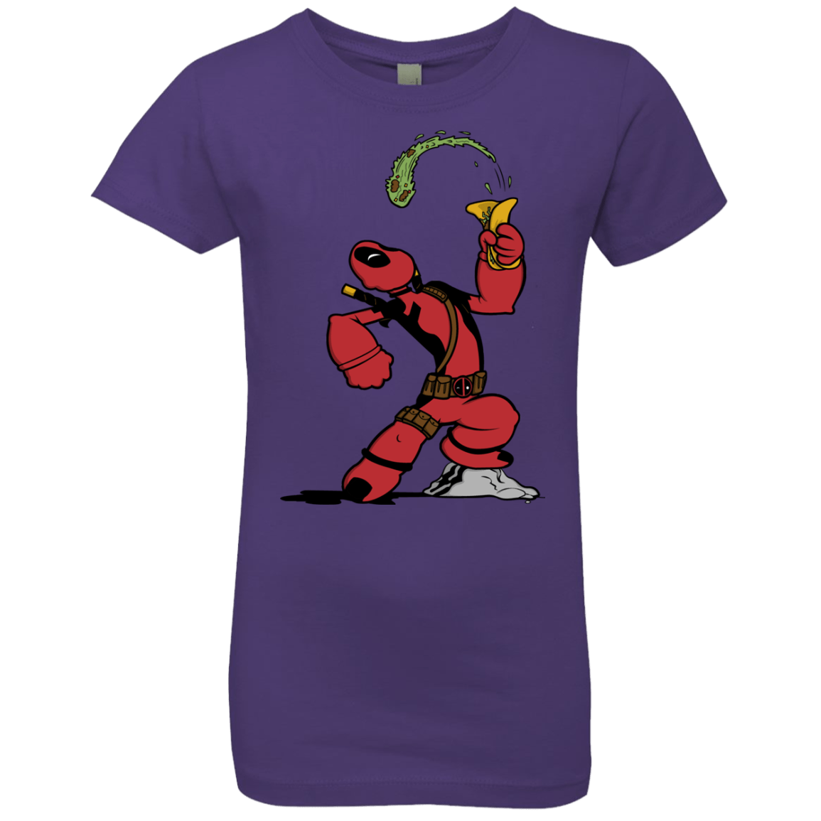 T-Shirts Purple Rush / YXS Tacopeye Girls Premium T-Shirt