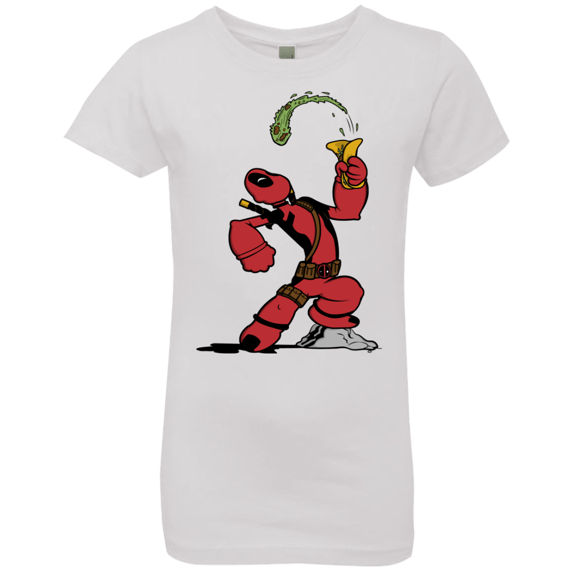 T-Shirts White / YXS Tacopeye Girls Premium T-Shirt