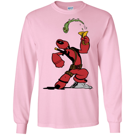 T-Shirts Light Pink / S Tacopeye Men's Long Sleeve T-Shirt