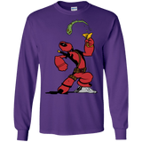 T-Shirts Purple / S Tacopeye Men's Long Sleeve T-Shirt