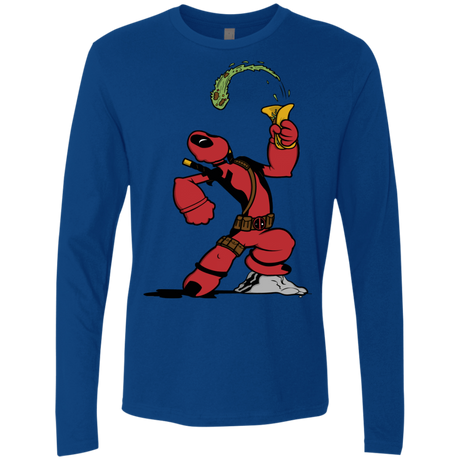 T-Shirts Royal / S Tacopeye Men's Premium Long Sleeve