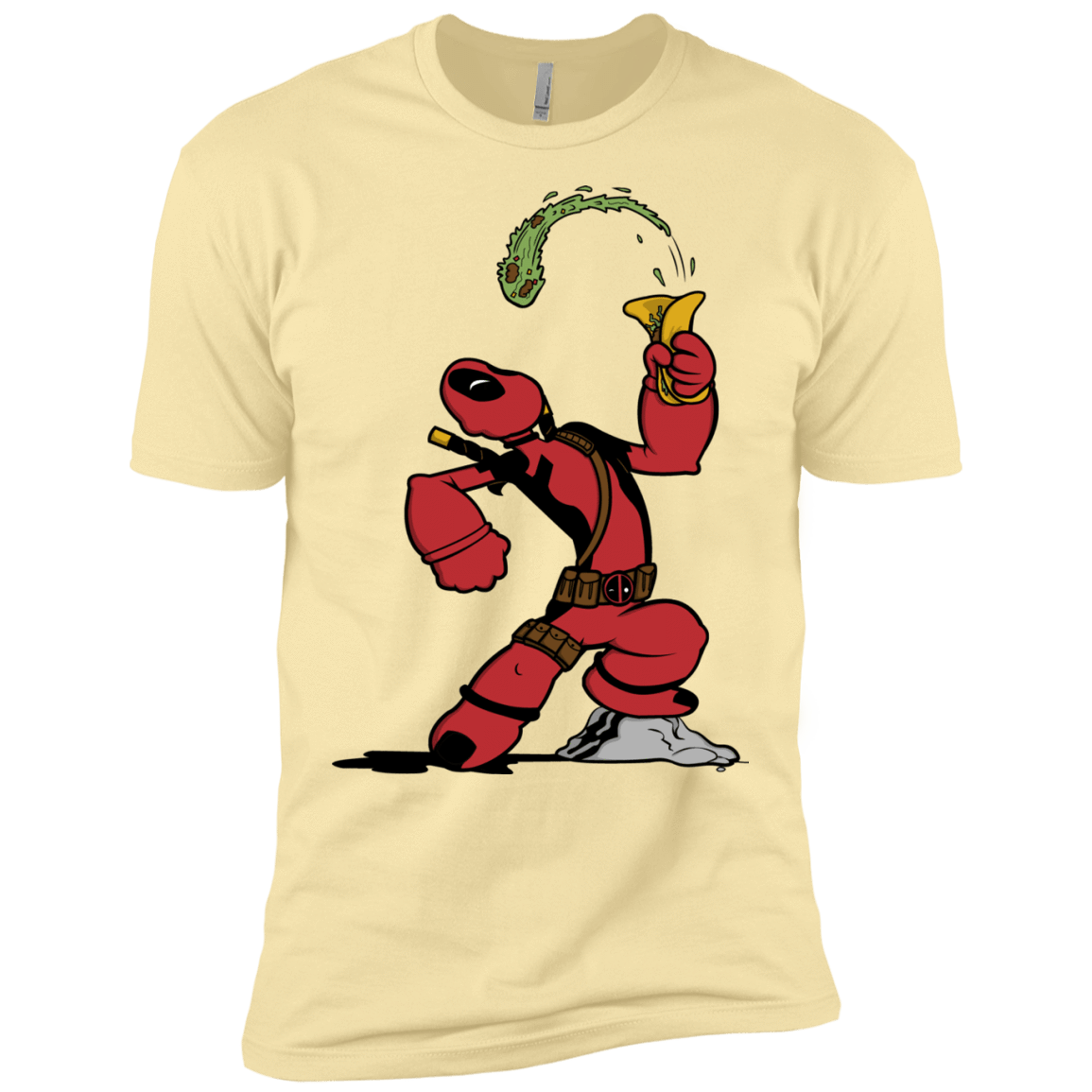 T-Shirts Banana Cream / X-Small Tacopeye Men's Premium T-Shirt