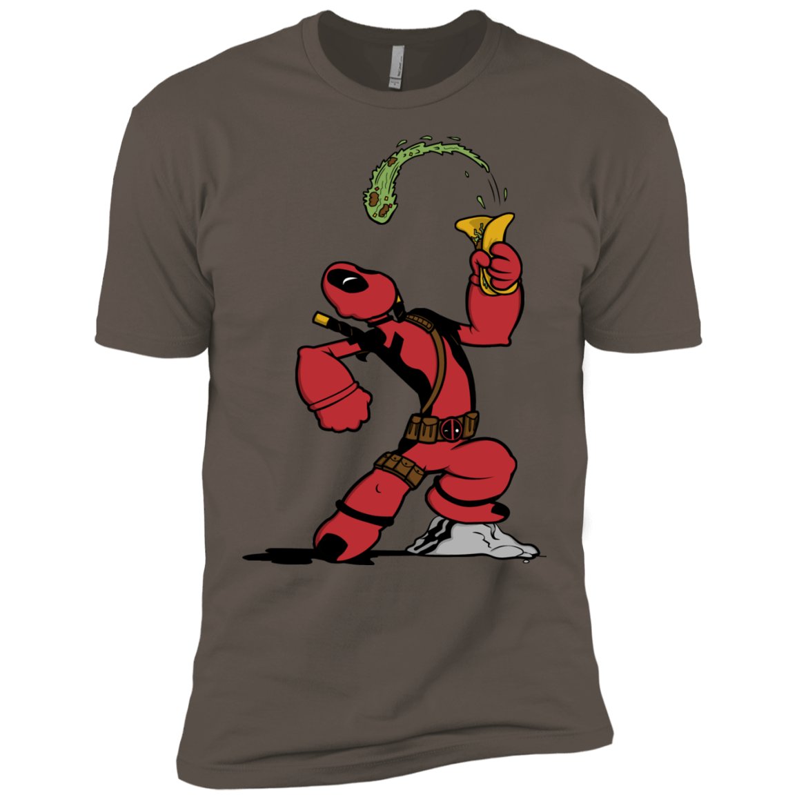 T-Shirts Warm Grey / X-Small Tacopeye Men's Premium T-Shirt