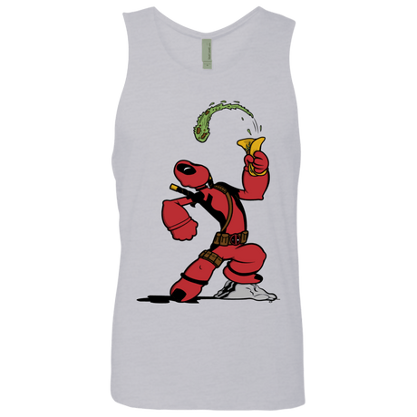 T-Shirts Heather Grey / S Tacopeye Men's Premium Tank Top