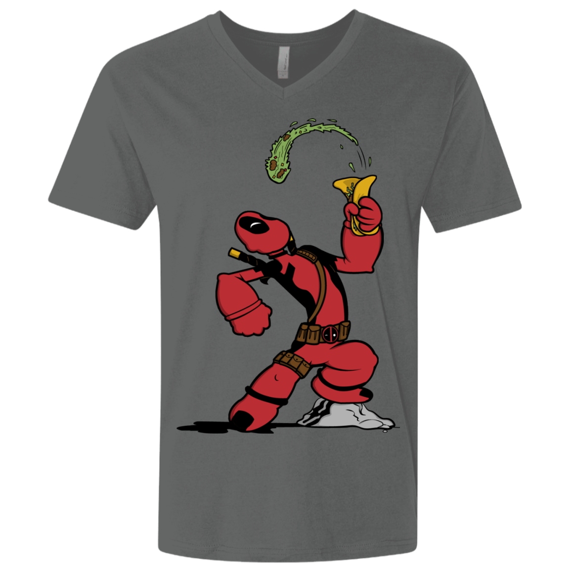 T-Shirts Heavy Metal / X-Small Tacopeye Men's Premium V-Neck