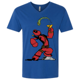 T-Shirts Royal / X-Small Tacopeye Men's Premium V-Neck