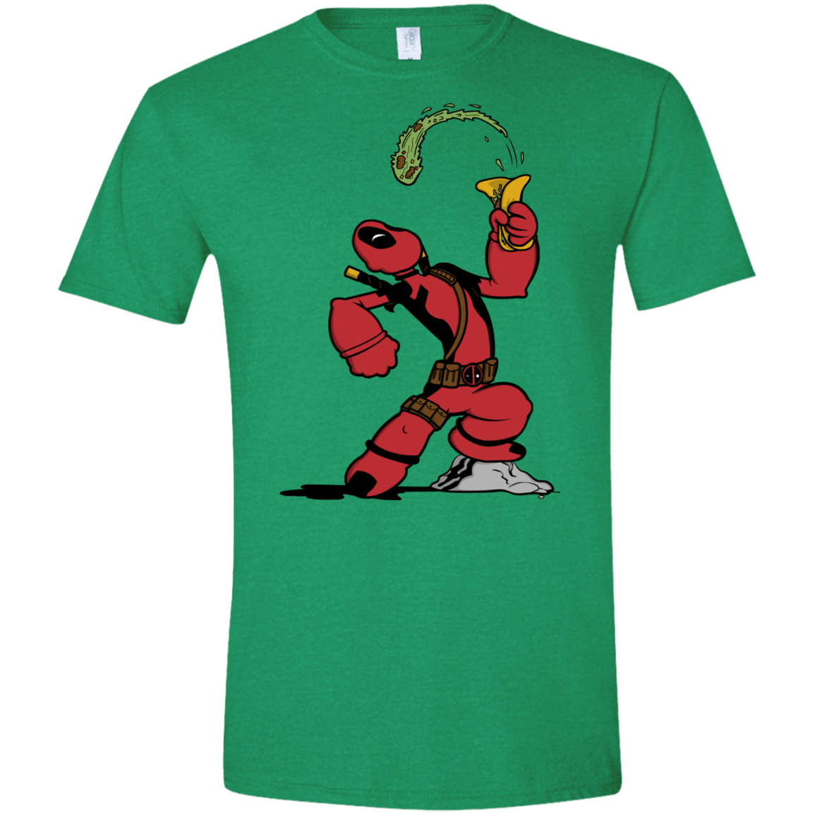 T-Shirts Heather Irish Green / S Tacopeye Men's Semi-Fitted Softstyle