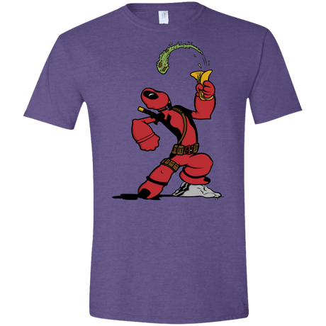 T-Shirts Heather Purple / S Tacopeye Men's Semi-Fitted Softstyle