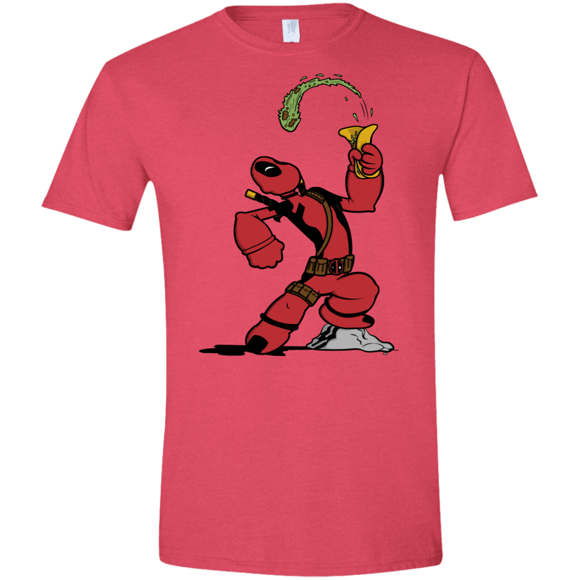 T-Shirts Heather Red / S Tacopeye Men's Semi-Fitted Softstyle