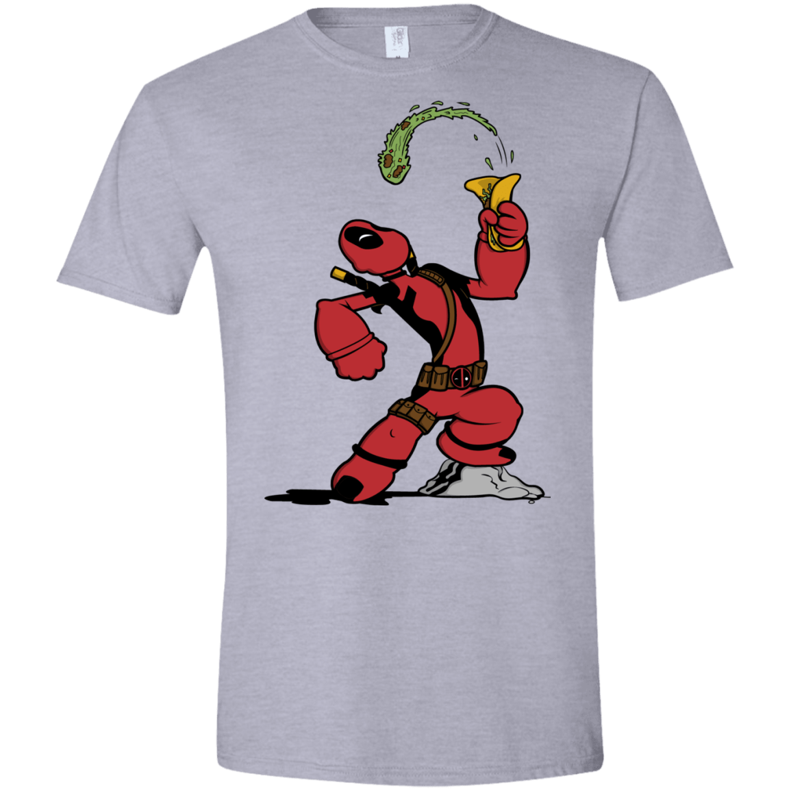 T-Shirts Sport Grey / X-Small Tacopeye Men's Semi-Fitted Softstyle