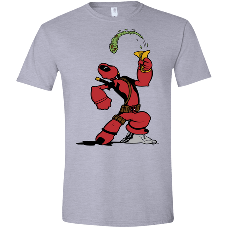 T-Shirts Sport Grey / X-Small Tacopeye Men's Semi-Fitted Softstyle