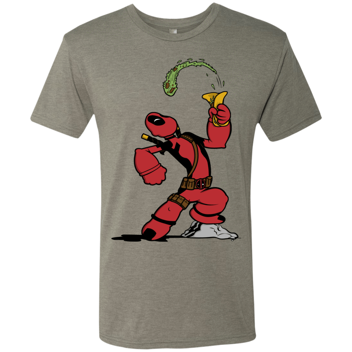 T-Shirts Venetian Grey / S Tacopeye Men's Triblend T-Shirt