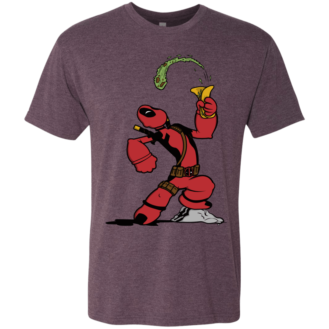 T-Shirts Vintage Purple / S Tacopeye Men's Triblend T-Shirt