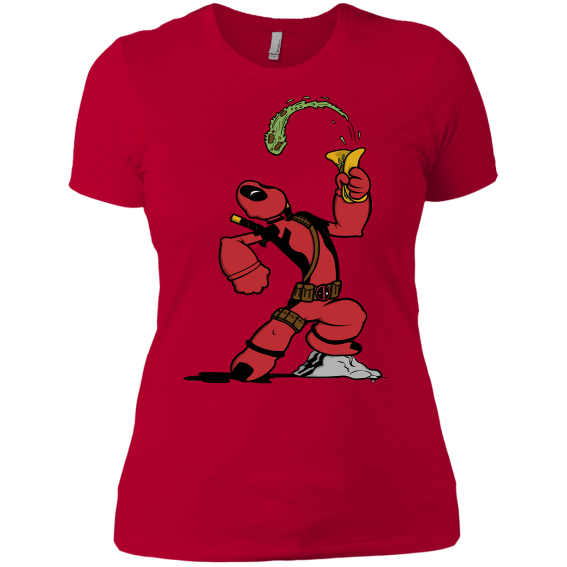T-Shirts Red / X-Small Tacopeye Women's Premium T-Shirt