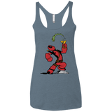 T-Shirts Indigo / X-Small Tacopeye Women's Triblend Racerback Tank